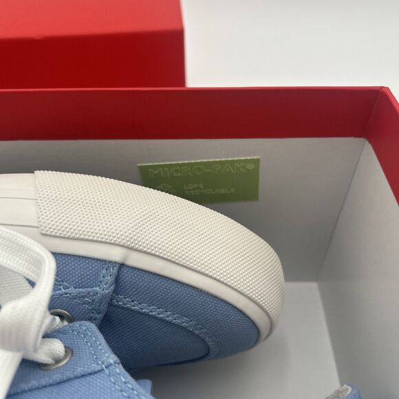 SwingDish SPIKELESS HEAT BLUE CANVAS TRAVELER SHOE - Size 9 New In Box - Picture 9 of 16